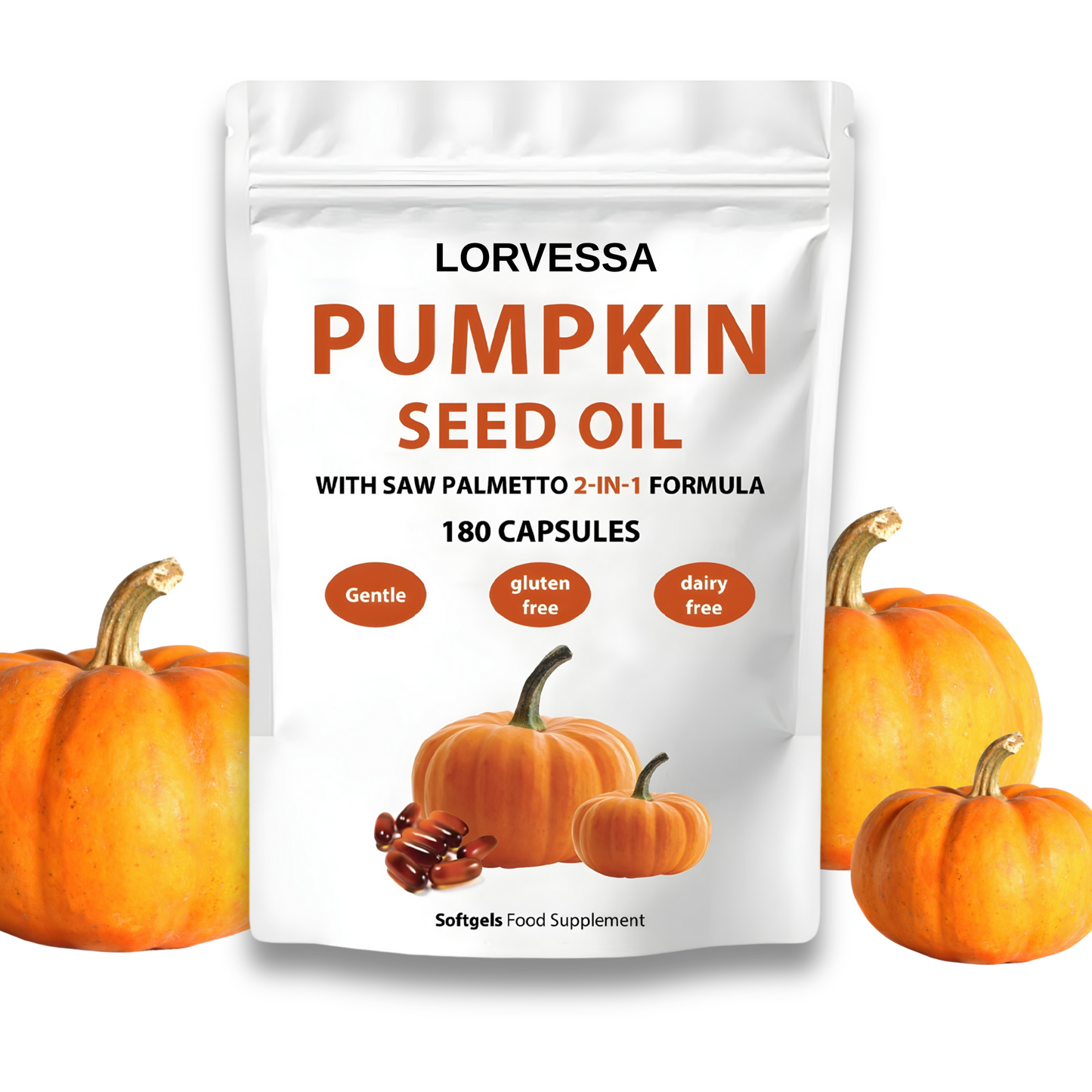 Pumpkin Seed Oil Soft Capsules