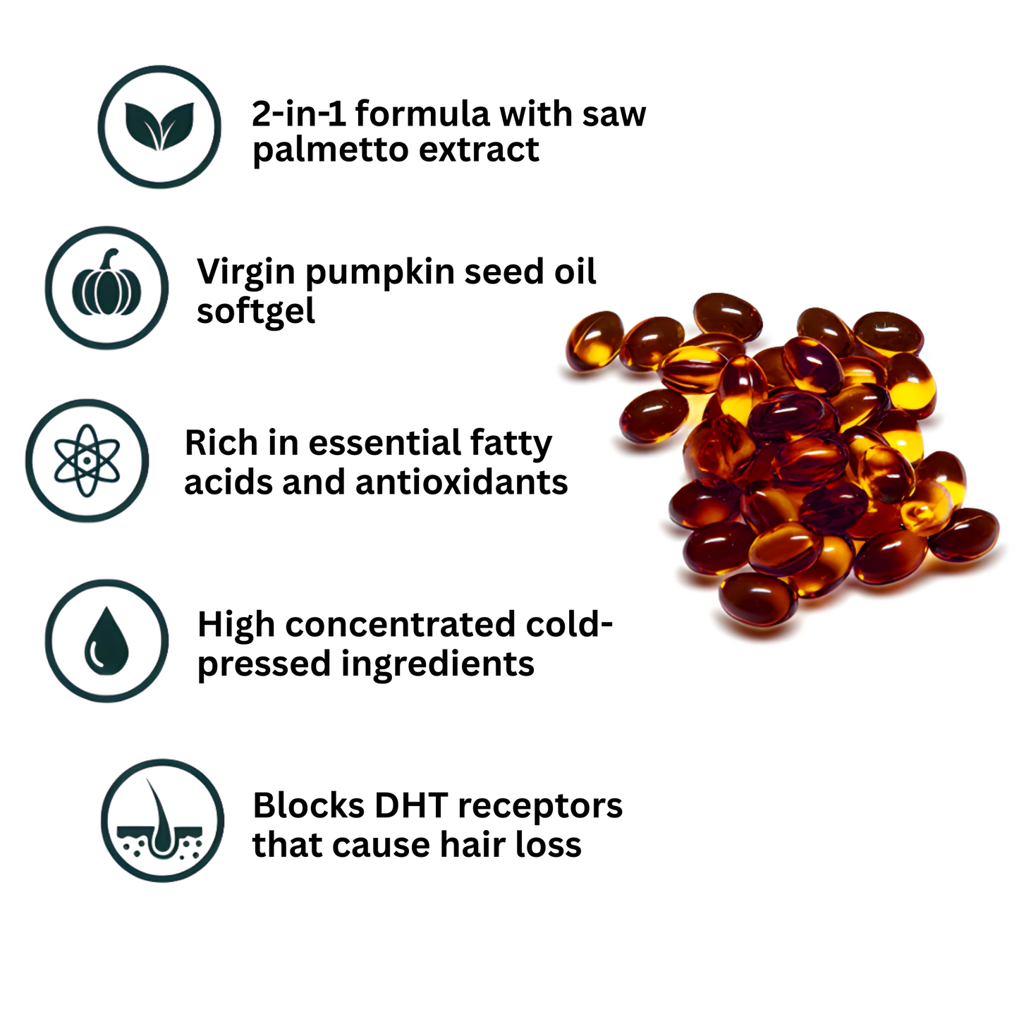 Pumpkin Seed Oil Soft Capsules