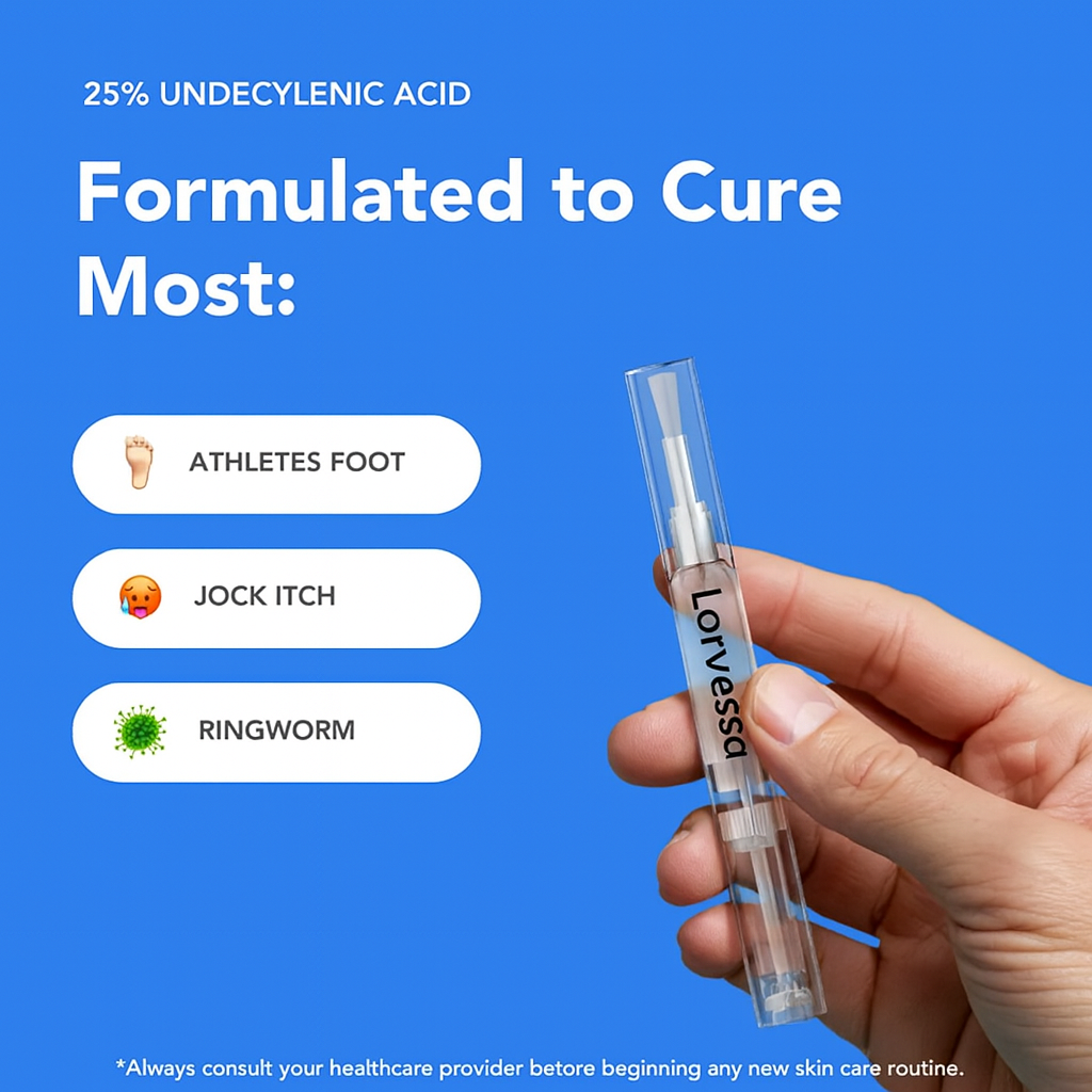 Lorvessa™ Antifungal Pen - 26% Undecylenic Acid